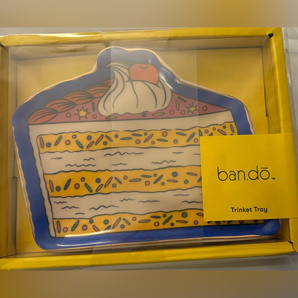 Ban.do Vibrant Yellow Trinket Tray